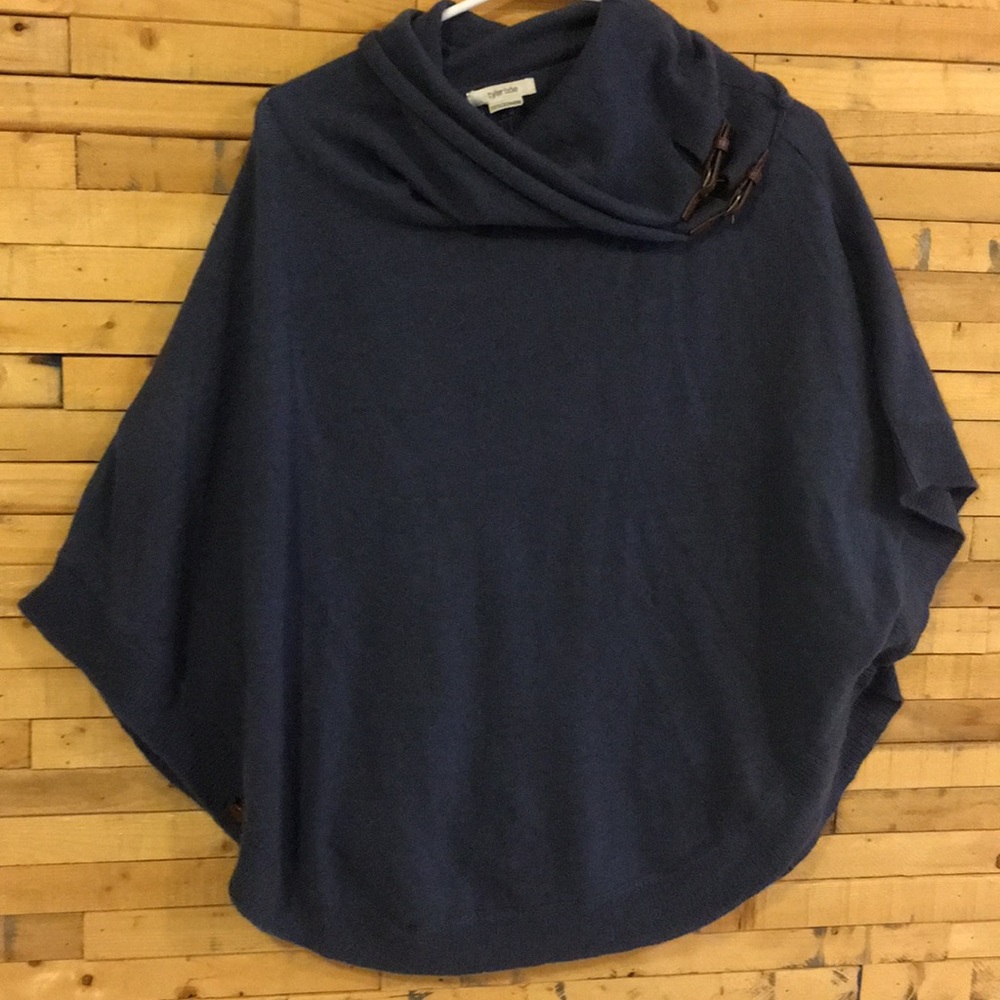 Tyler Boe Shawl 100% Cashmere Blue